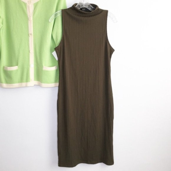 Forever 21 Dresses & Skirts - Forever 21 Army Green Sleeveless Dress XL